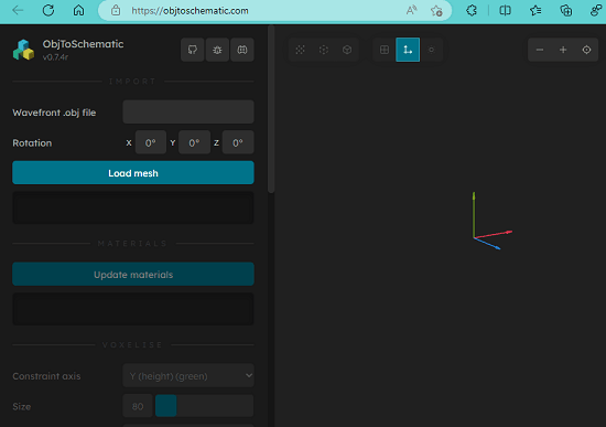 ObjToSchematic main ui