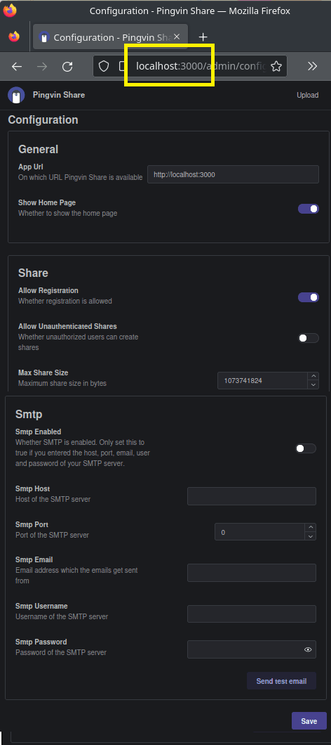 Pingvin Share Config