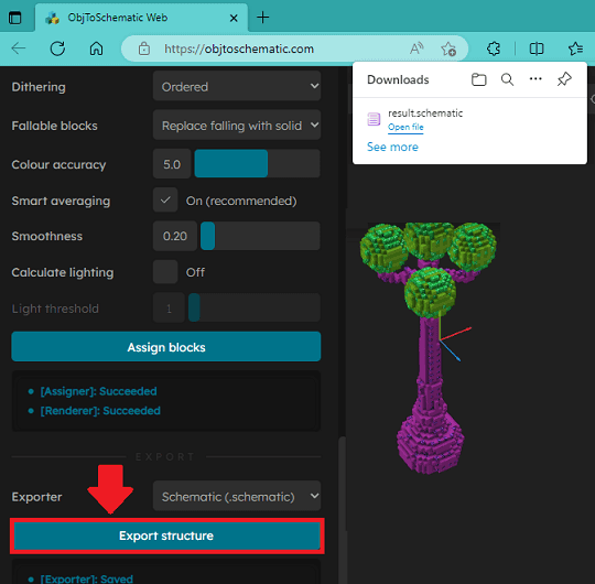 export schematic