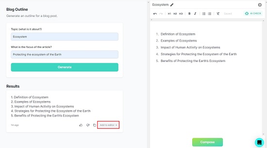 Molin AI Editor