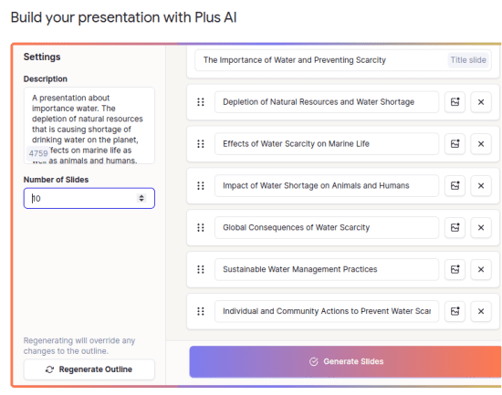 Plus AI Headlines Generated