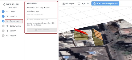 Simulation results