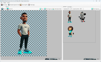 Sprites Sheet Maker with AI Image Generator, Color Replacer