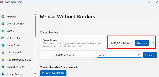 mouse without borders on other pc