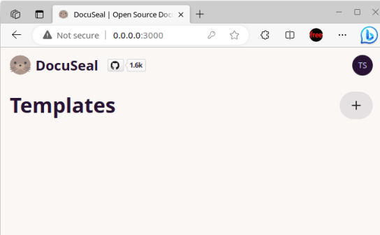 Docuseal Main UI