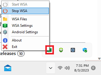 WSA System Control