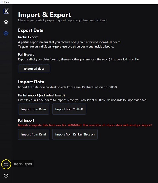 Import Export