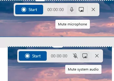 record with System Audio in Snipping Tool