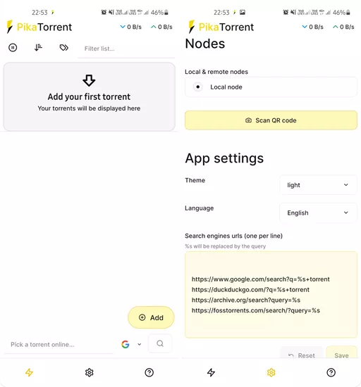 PikaTorrent Android App QR