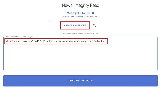 Create Bias Report