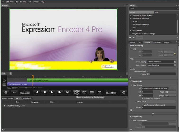 Microsoft Expression Encoder