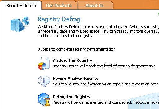 Registry Defrag