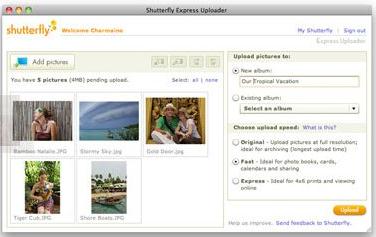 Shutterfly Express Uploader