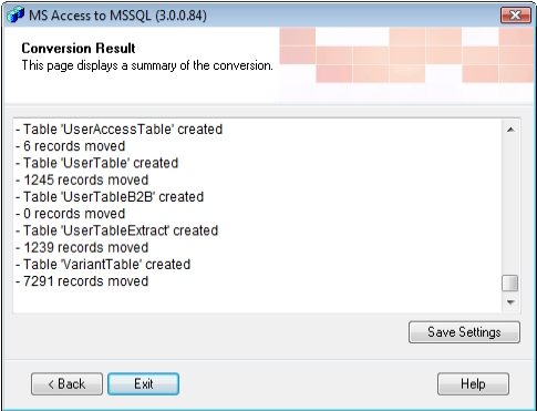 Access to MSSQL