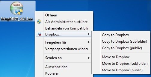 Dropbox Shell