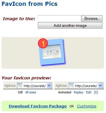 Favicon generator