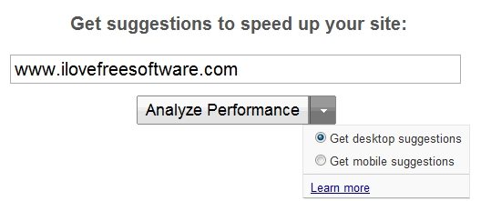 Google Page Speed