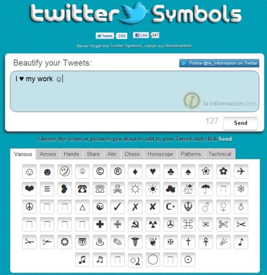 twitter symbol