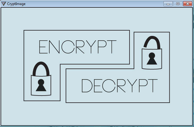 CryptImage default window