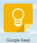 google keep featured