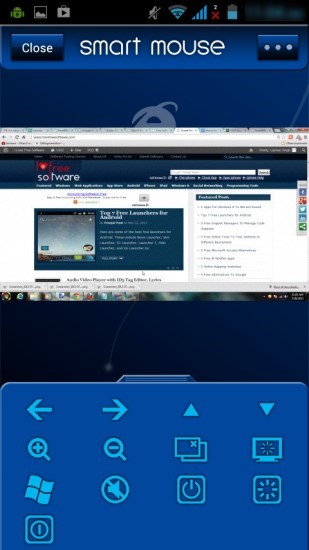 SmartMouse- remotely access computers with mobile