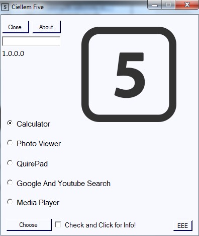 Cielleum Five- main interface