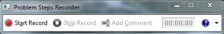 Problem Steps Recorder