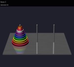 Towers of Hanoi 3D - icon