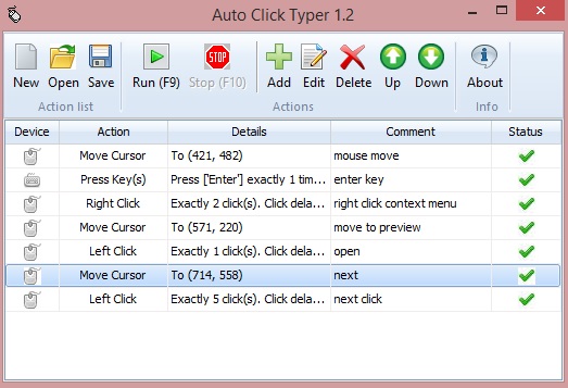 Auto Click Typer