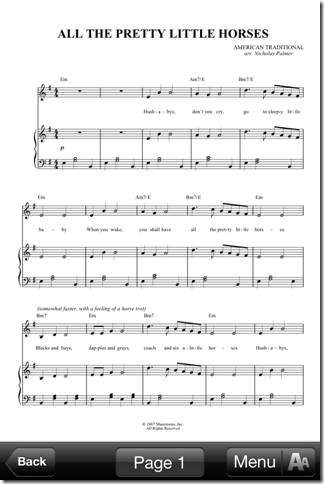 Musicnotes Sheet Music Viewer