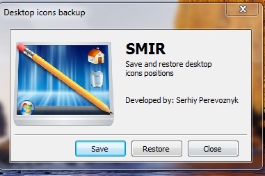 SMIR main interface