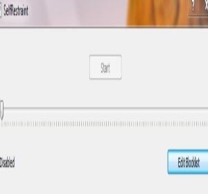 selfrestraint main interface