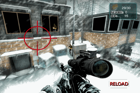 Sniper Shooting Games For iPhone.