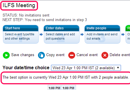 agreeAdate- online meeting scheduler