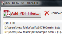 XiXi PDF to Text