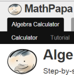 MathPapa- solve algebraic equations