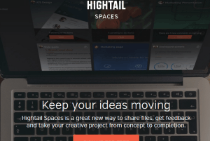 Hightail Spaces for sharing large files for free