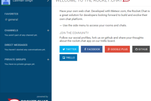 Rocket.Chat- free web chat service