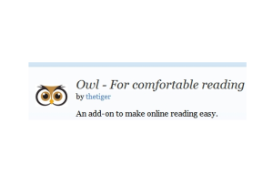 Owl Firefox plugin to turn on night mode for webpages