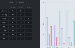 TinyChart web app