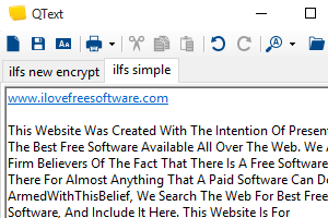 QText- portable and free text editor