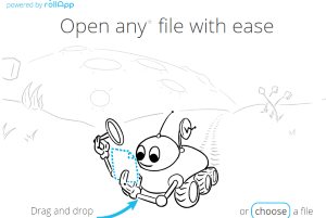 rollMyFile- free website to open almost any file