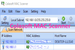 colasoft mac scanner featured