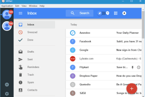 WMail- free desktop client for gmail and google inbox