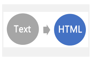 bulk convert text files to html files