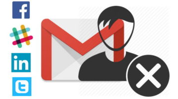 How to delete accounts associated with a Gmail account.