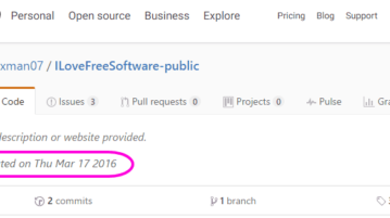 GitHub Creation Date Userscript