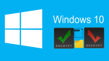 bulk encrypt decrypt files and folders using windows 10 context menu