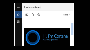 show cortana search box on top in windows 10