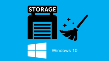 automatically free storage space in windows 10